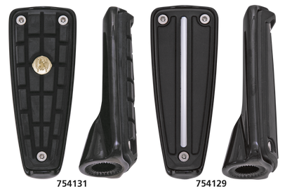 CMX FOOTPEGS BLACK W/O PEG SIDE CLEVIS