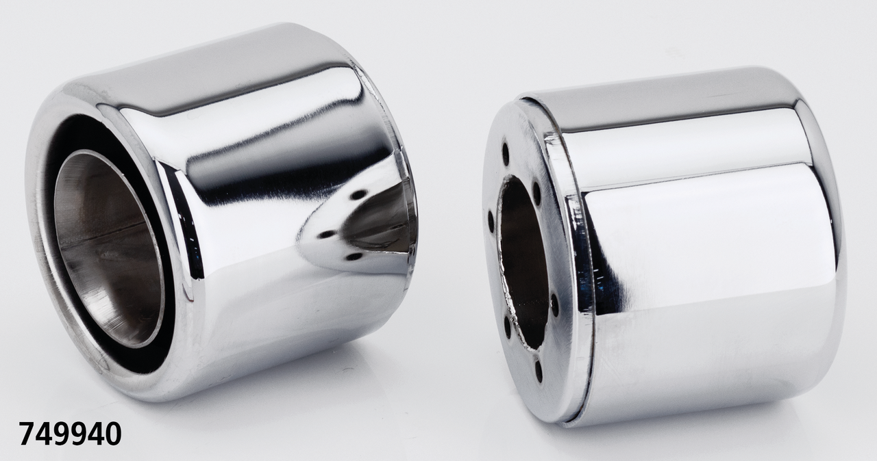 MCJ End Caps Edition 100 Straight Chrome