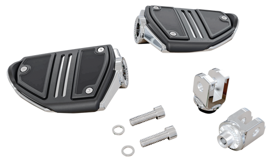 Chrome TwinRail driver pegs ST18-up