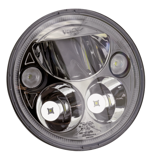 Vision X round 5.75" Black with halo