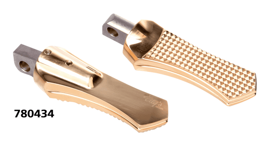 DIAMOND FOOTPEGS BRASS