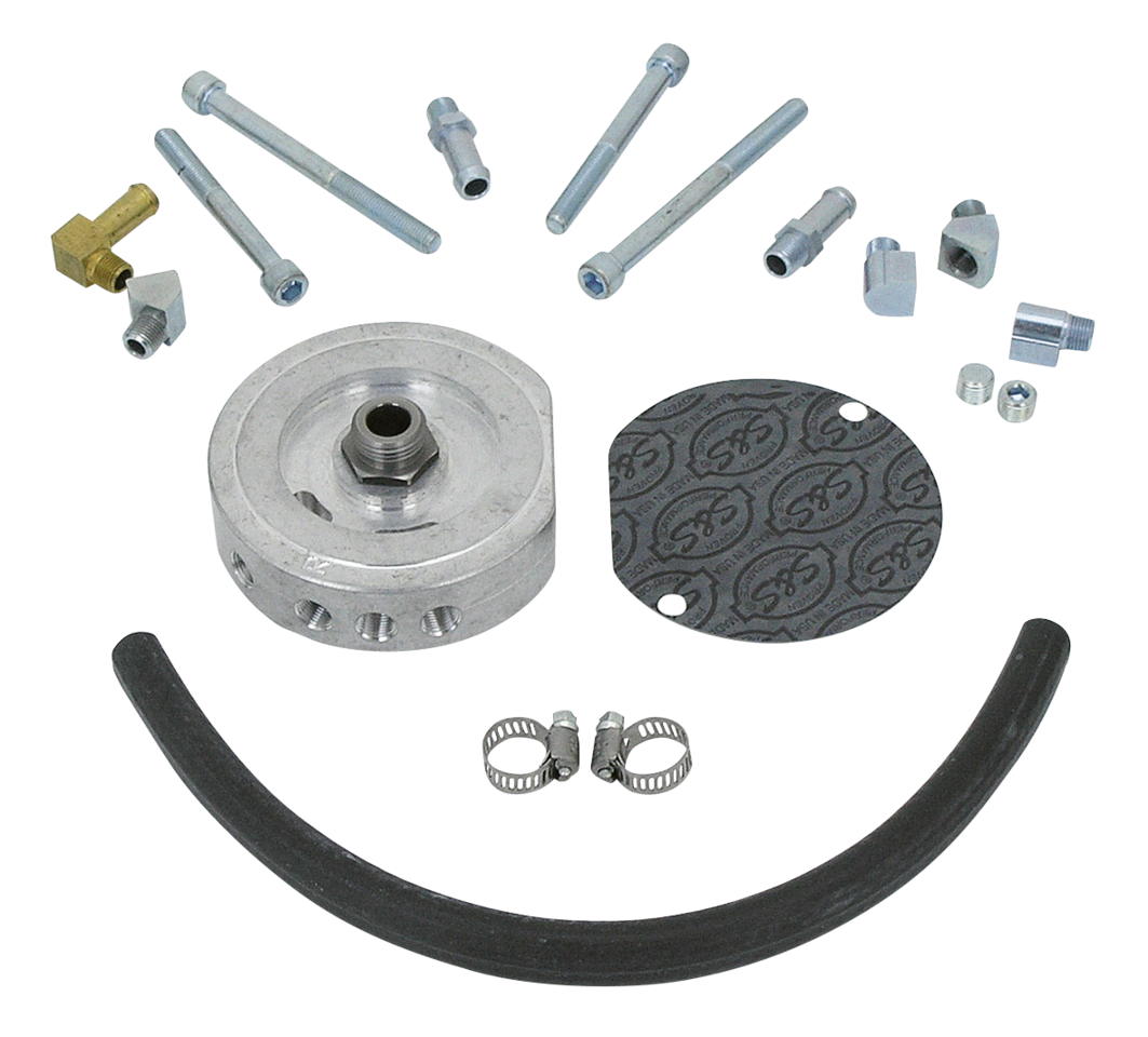 Billet oilfilter mount f/Gen.BT &XL86-90