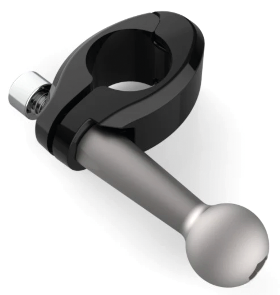 3/4" Clamp Accessory Mount Black