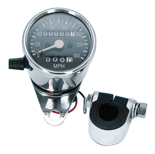 GZP Mini Speedo MPH w/trip meter + clamp