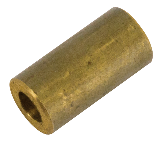 10pck Brass end 250" OD for .125" cable