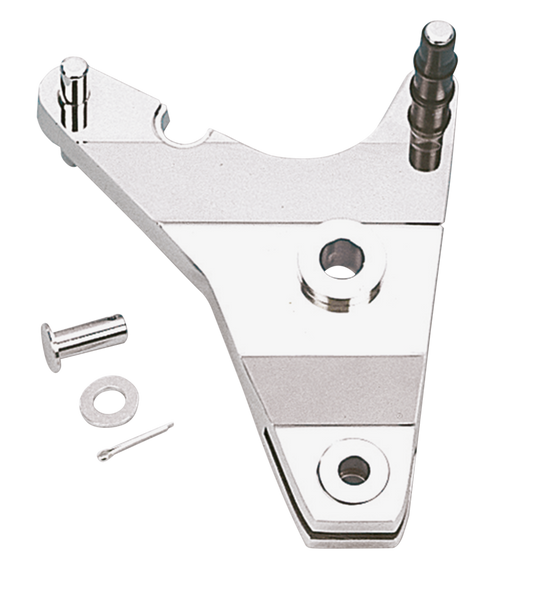 Caliper Y-bracket 10" chrome FX/FL73-80