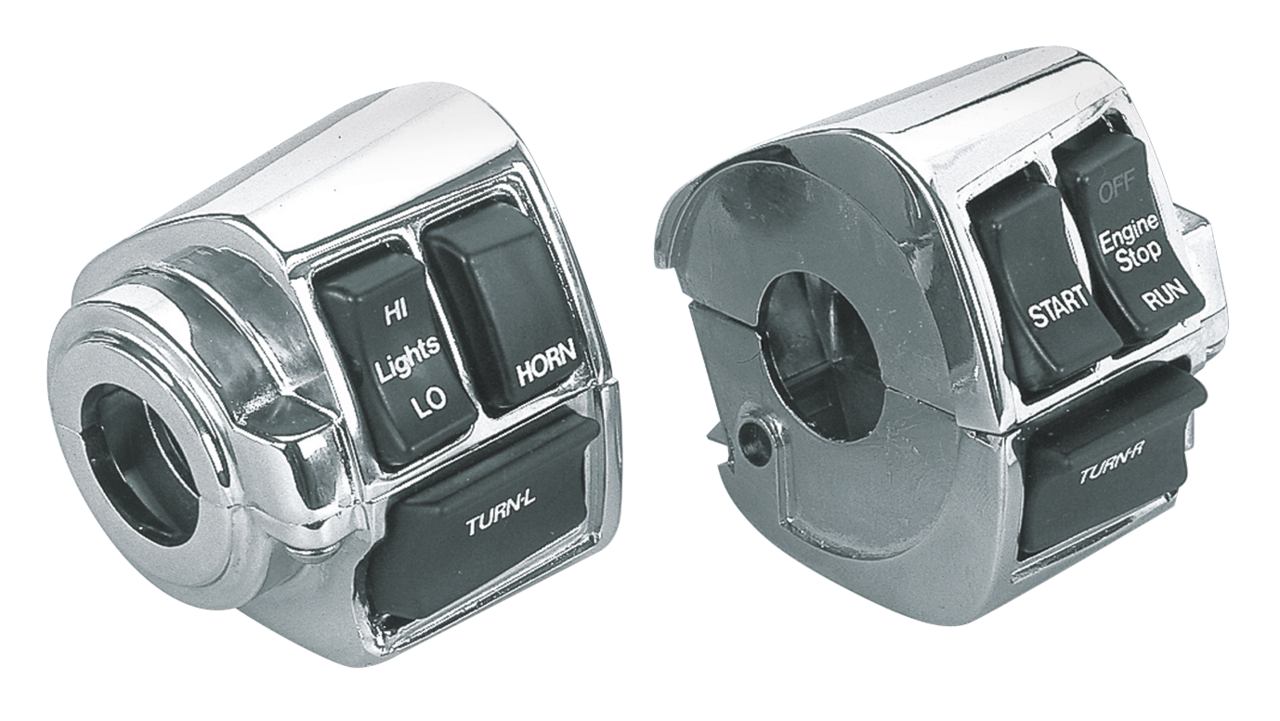 Compl. H/bar wires w/blck switches 82-95