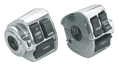 Compl. H/bar wires w/blck switches 82-95