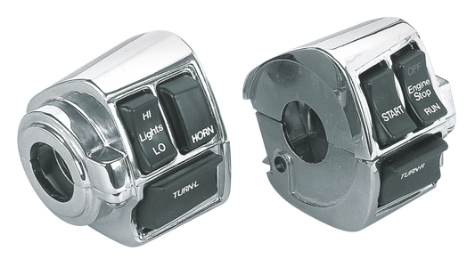 Compl. H/bar wires w/blck switches 82-95