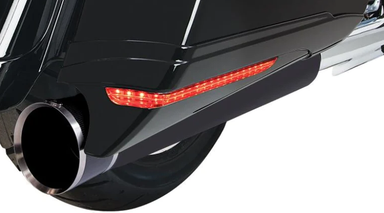 Saddlebag Extensions Black FLH/T14-UP