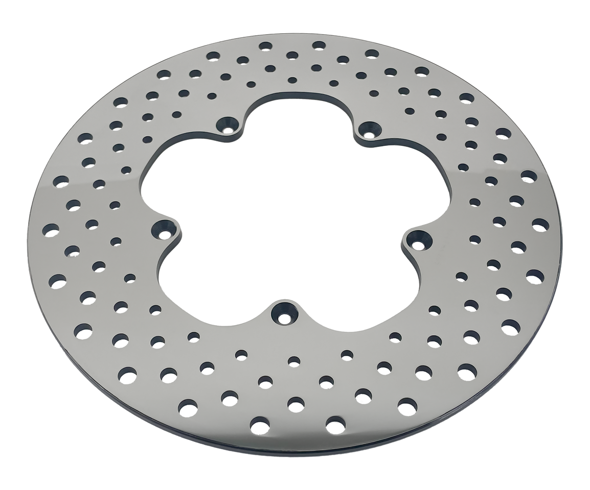 GZP Drilled St.st. Rotor 11.5" polished