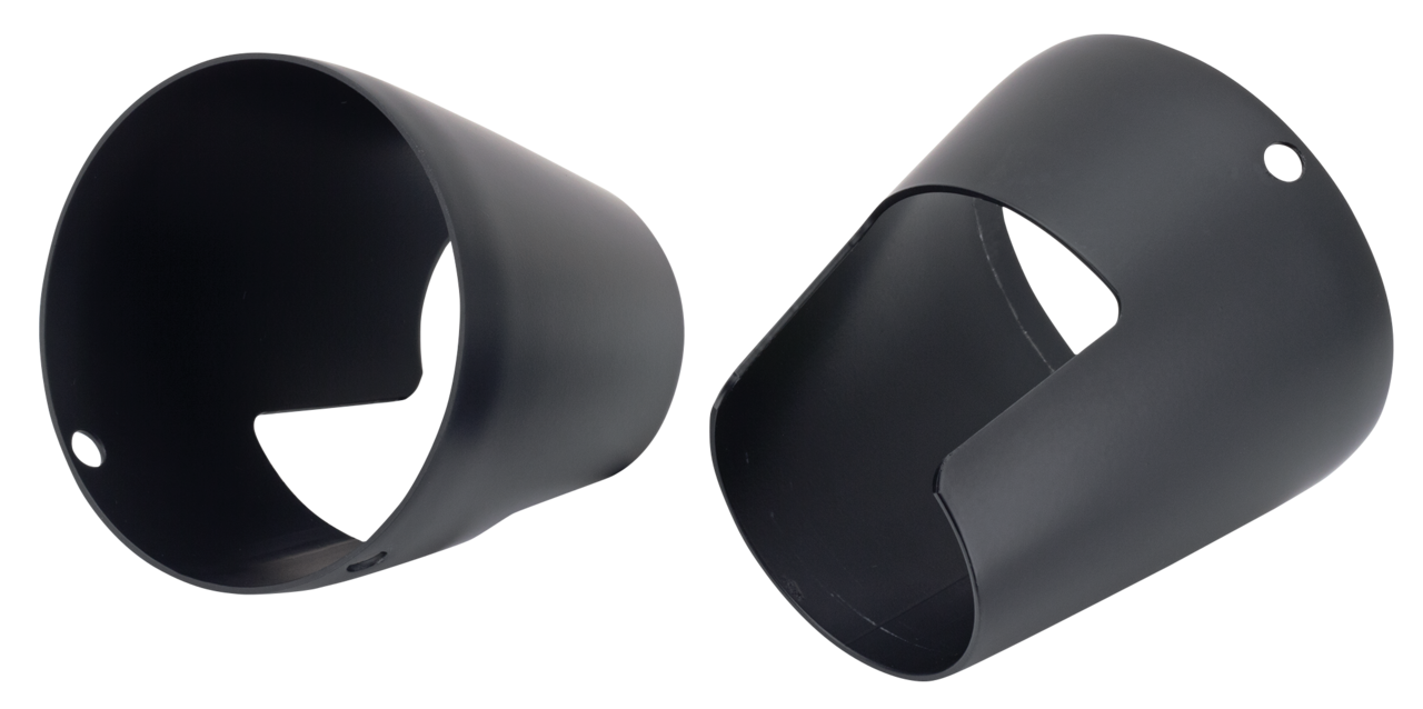 TRANSITION CONES Black f/4" Indian mfflr