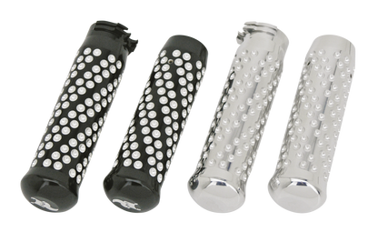Spiral grips Polished