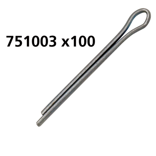 100pck COTTER PIN 1/16"x3/4" #515 & #518