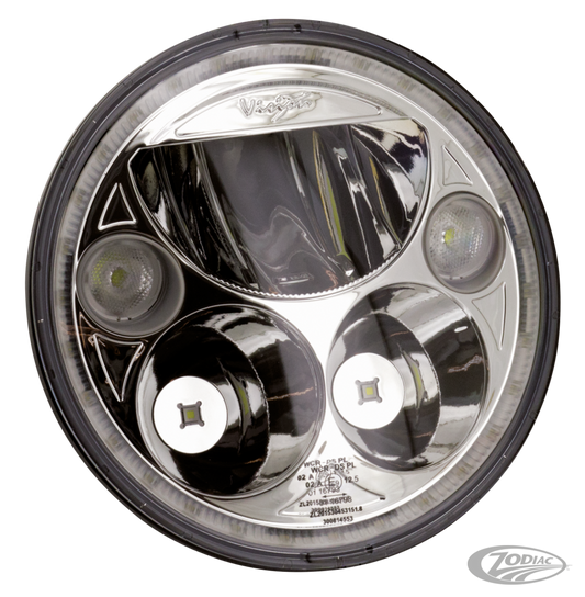 Vision X round 5.75" Chrome with halo