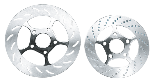 Disc rotor 8 5/8" Five spoke drilled Chr