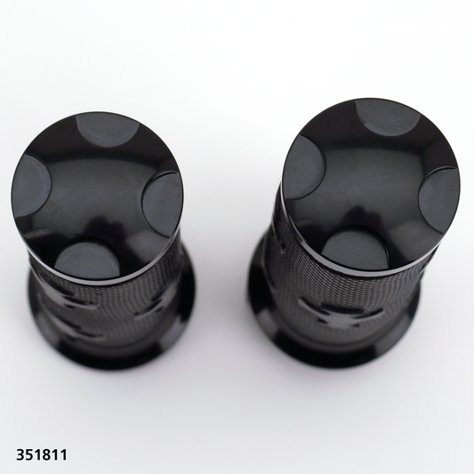 GZP Black 4-Cross T-II Grip set