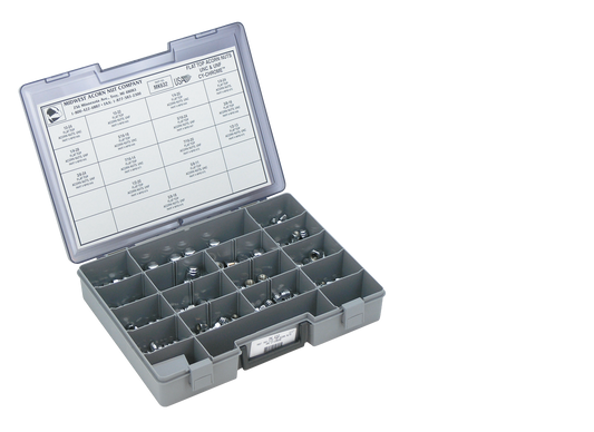 Ass. tray Flat Top Acorn Nuts UNC/UNF