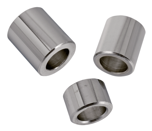 GZP Chr 25mm ID wheel spacer 2.312" long