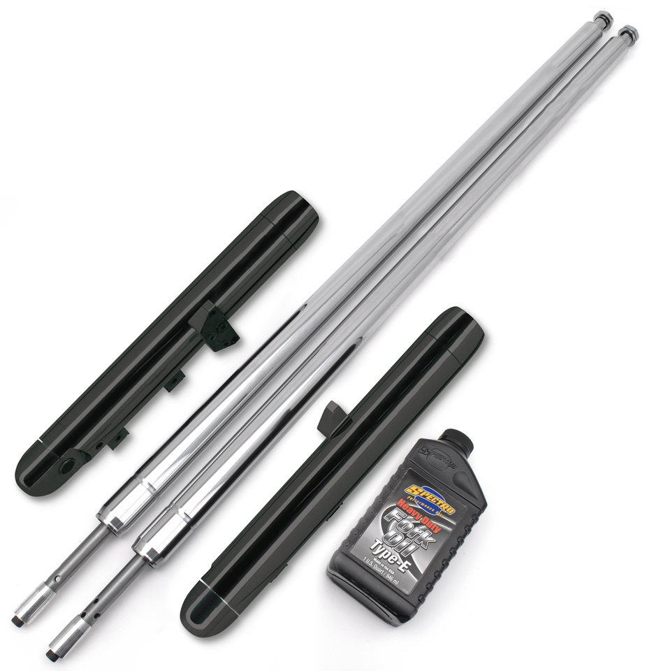 Naked Blk Bubba fork legs 16" over stock