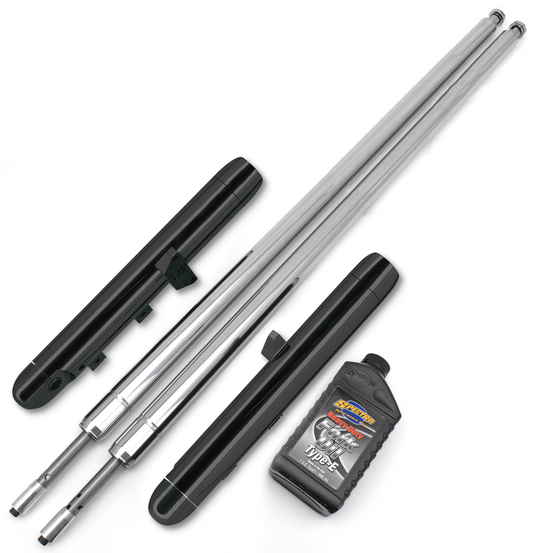 Naked Blk Bubba fork legs 16" over stock