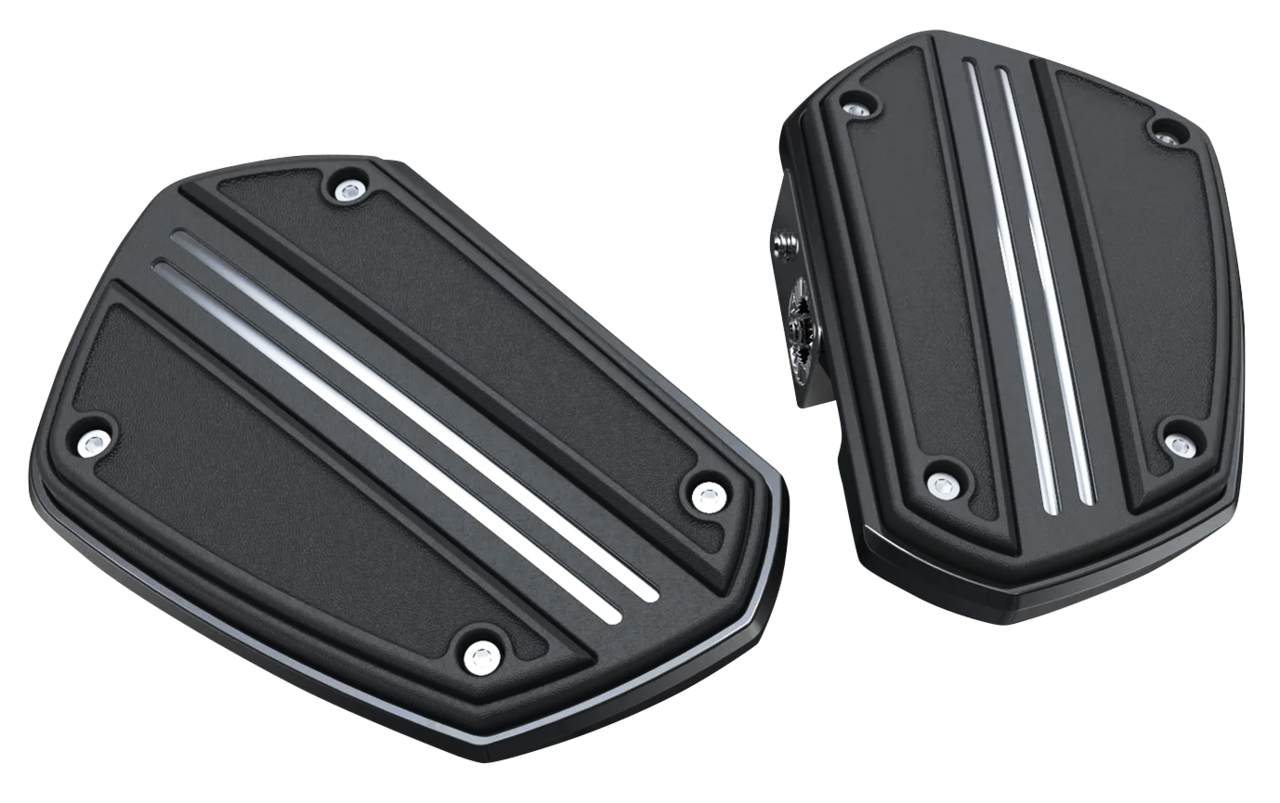 Ciro Rail floorboards black w/o mounts