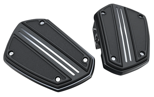 Ciro Rail floorboards black w/o mounts