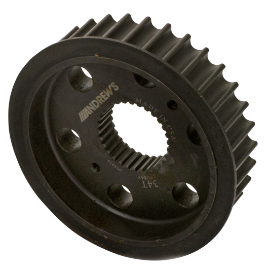 Andrews ME17-up 34T transmission pulley