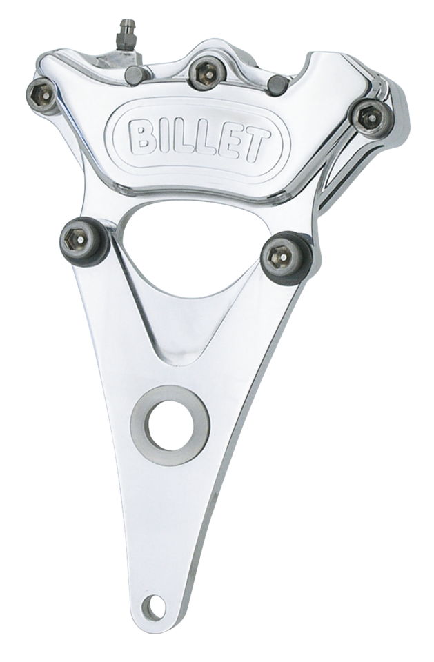 Billet 4 caliper + Y-bracket 10" 76-84