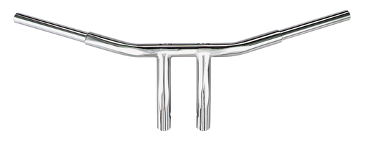 GZP Fat Bubba 1.25" chrome T-Bar 7.5" r