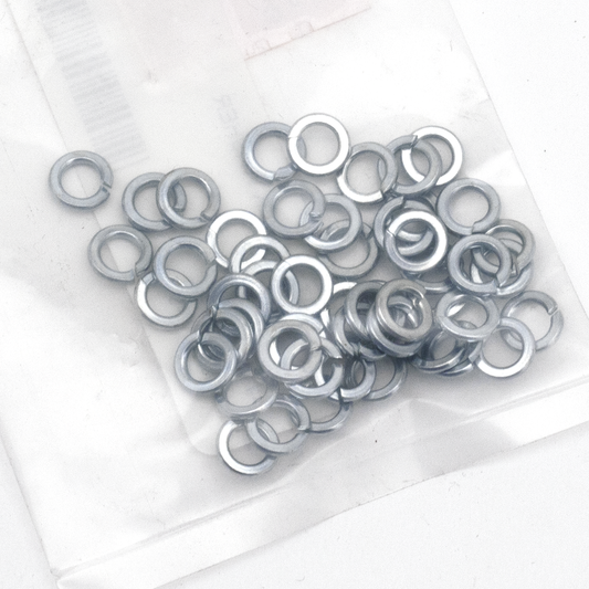 50pck lock washer 3/16" zinc