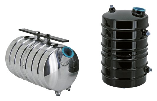 GZP Blk vertical mount Beehive oiltank