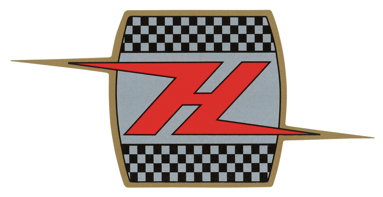 Each Oil tank decal FLH style H-lightnin