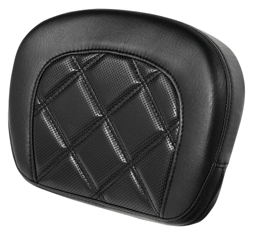 Passenger Backrest Pad Diamond Black