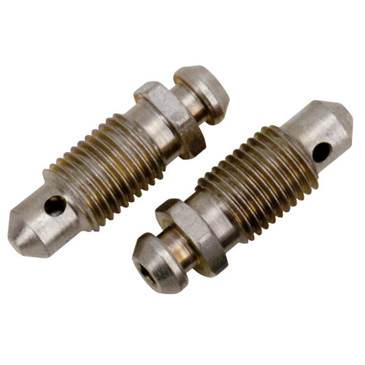 Colony zinc brake bleeder nipples, set/2
