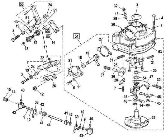 5pck Shifter lever bushing