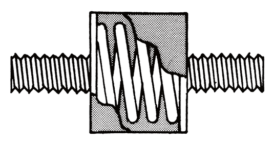 10pck GZP HvyDty rubber mounts 1/4-20x.5