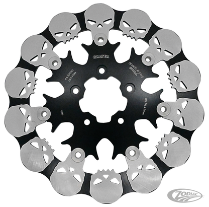 Galfer Skull floating disc 11.5" Front