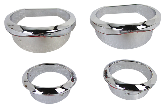 Gauge Trim Kit Chrome FLH14-22