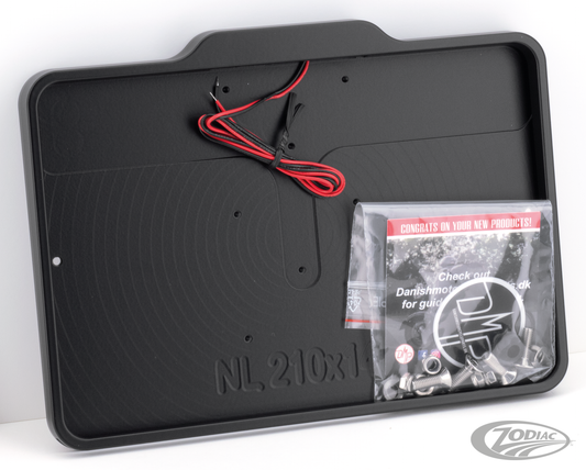 DMP License Frame NL Matt Black