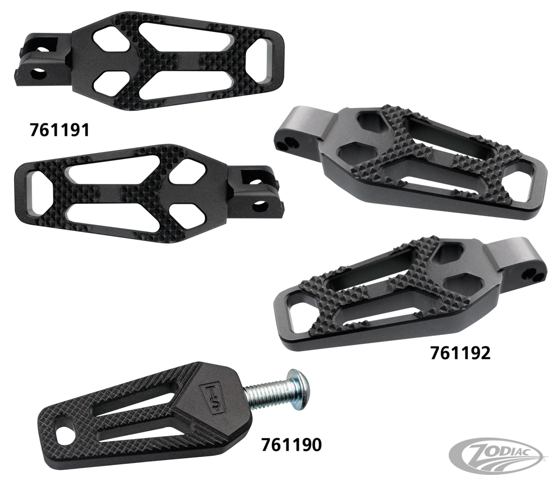 Crook Series Passenger Footpegs ST18-Up