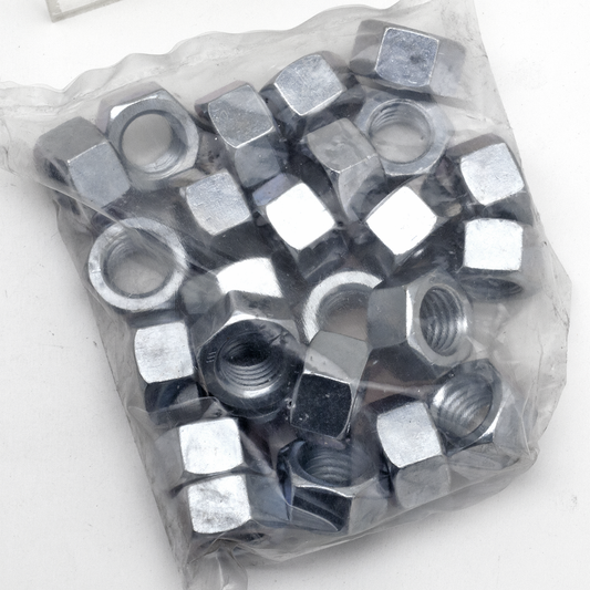 25pck nut 5/8-11 UNC zinc