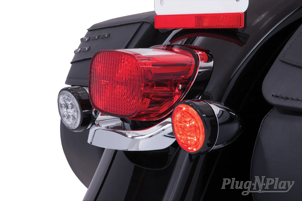 Fang Signal Light Inserts RED Black