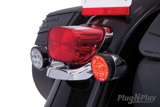 Fang Signal Light Inserts RED Black
