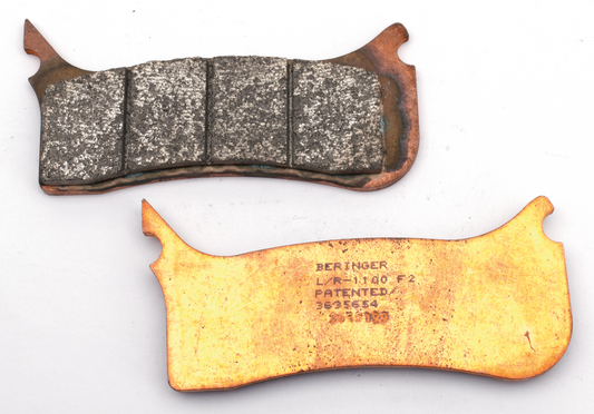 Pads Beringer 6-pot calipers, sintered