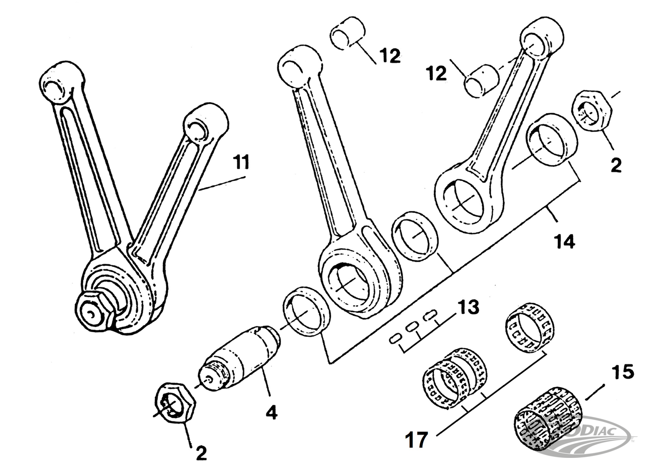 GZP 10pck Lock-plate crankshaft 36-72