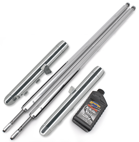 Naked Bubba fork legs 14" over stock le