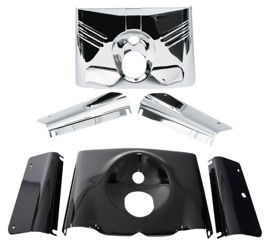 Rear Triple Tree Cover Mounts FLST86-17