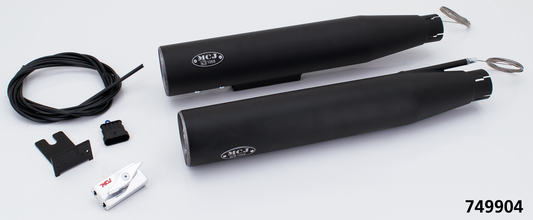 MCJ Royal Slip-Ons FXDB91-16 Black