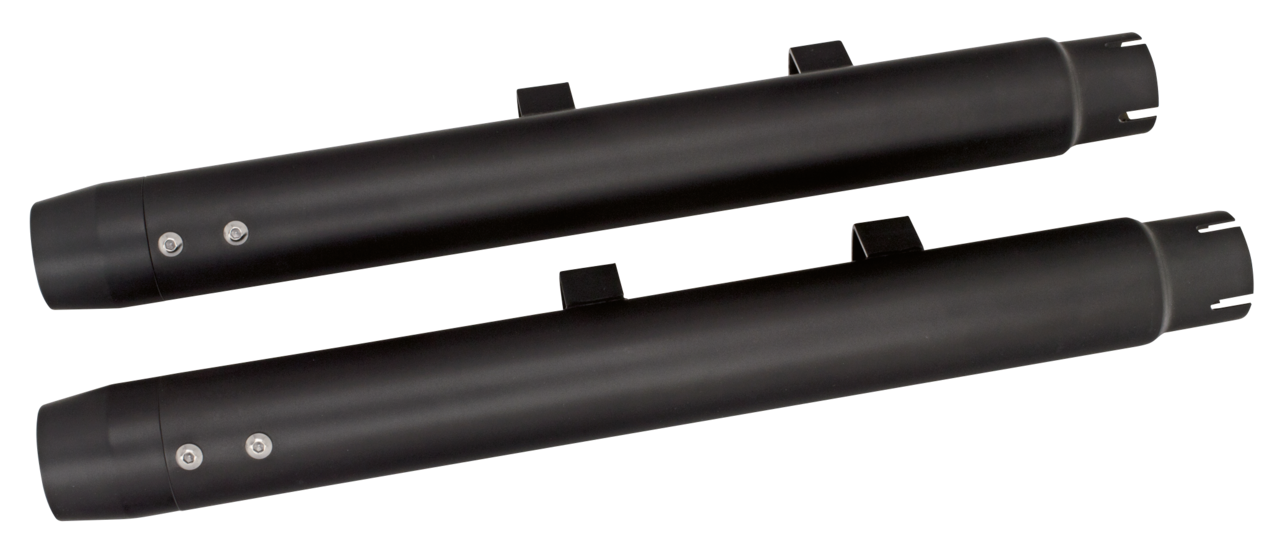 GZP Blk Radium mufflers XL14-UP Blk caps